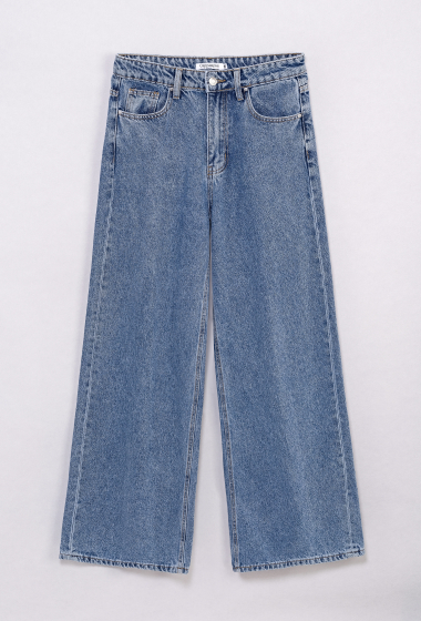 Grossiste Copperose - Pantalon large en jean