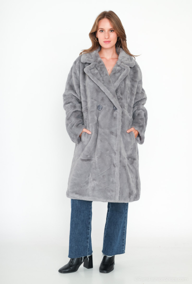 Grossiste Da Fashion - Manteau en fausse fourrure