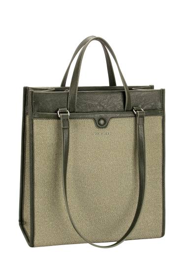 Wholesaler David Jones - CM7118 David Jones rectangular gusset shoulder tote handbag