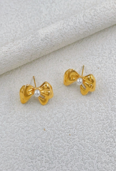 Wholesaler Ella Ella - STAINLESS STEEL EARRING