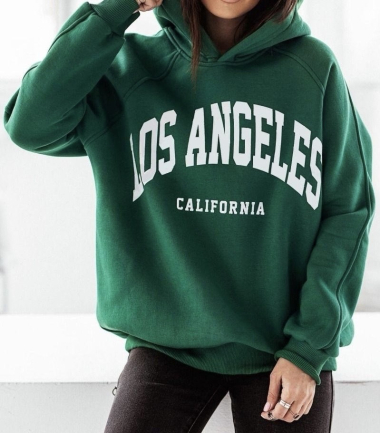 Wholesaler Estee Brown - Los Angeles sweatshirt with Hood