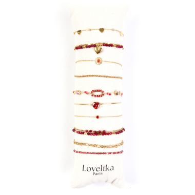 Grossiste Lovelika - Kit de 10 bracelet avec son coussin Kit