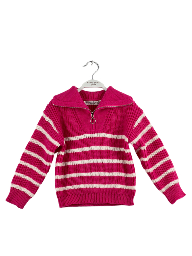 Wholesaler Fanny Look - Christmas sweater for girls 4-14 years