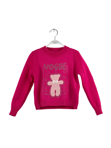 Wholesaler Fanny Look - Christmas sweater for girls 4-14 years