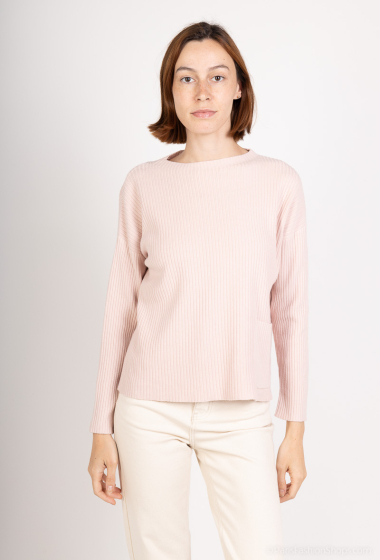 Wholesaler FASHION C&Z - Ribbed knit sweater