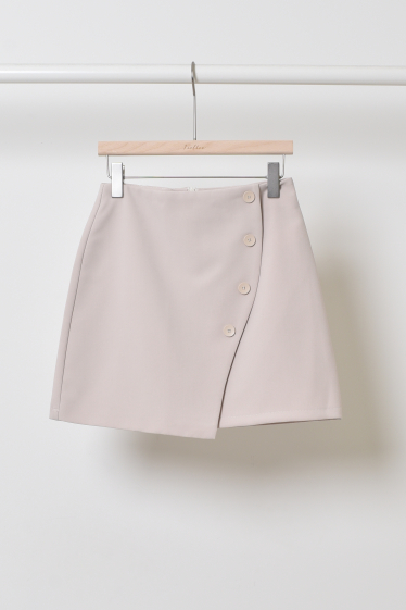 Wholesaler Feelkoo - Asymmetrical buttoned suit skirt