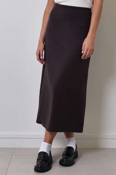 Wholesaler Feelkoo - Long suit skirt with slit