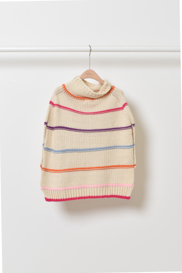 Wholesaler Feelkoo - Colorful mesh poncho