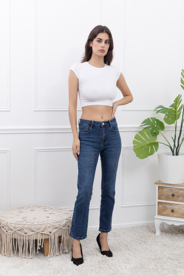 Grossiste FOLYROSE - Jean straight’ simple