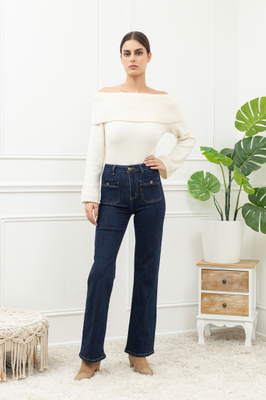 Grossiste FOLYROSE - Jeans wideleg