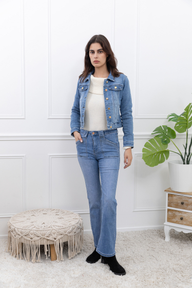 Grossiste FOLYROSE - Veste en jean