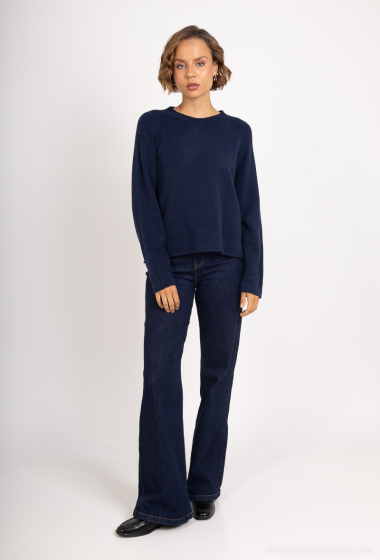 Wholesaler For Her Paris - Long-sleeved plain sweater