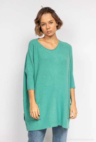 Wholesaler For Her Paris - Oversized knit tunic