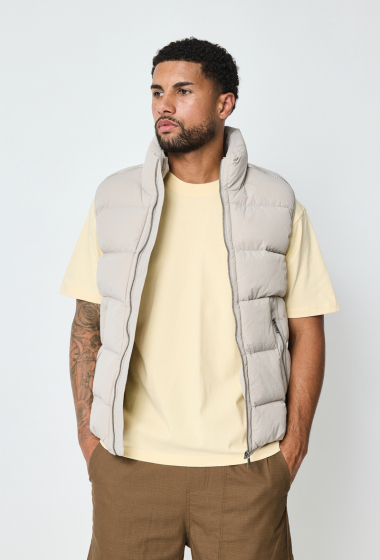 Wholesaler Frilivin - Quilted sleeveless down jacket