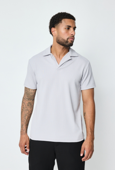 Wholesaler Frilivin - Plain short-sleeved polo shirt