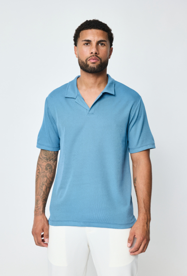 Wholesaler Frilivin - Plain short-sleeved polo shirt