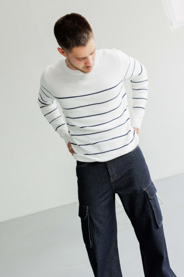 Wholesaler Frilivin - Striped sailor sweater