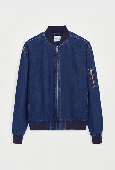 Wholesaler Frilivin - Denim effect jacket