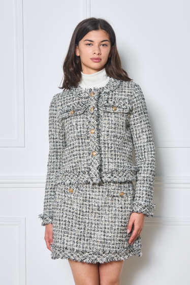 Wholesaler Frime Paris - Structured tweed jacket