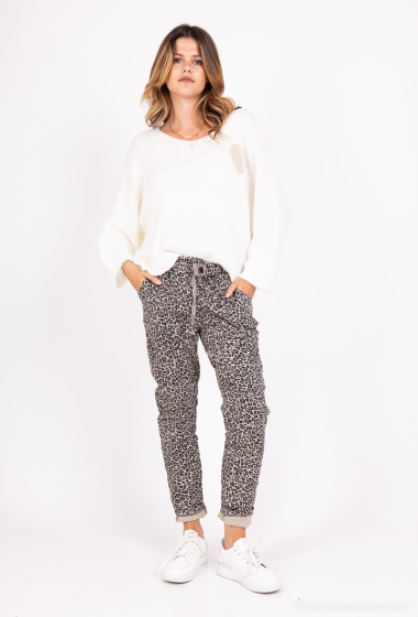 Wholesaler C.CONSTANTIA - Leopard magic pants