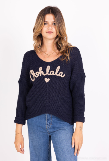 Großhändler C.CONSTANTIA - OHLALA-Strickpullover