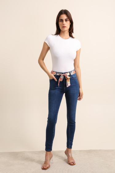 Großhändler G-Smack - blaue Push-up-Jeans