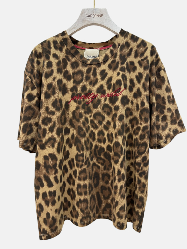 Mayorista Garçonne - Camiseta leopardo