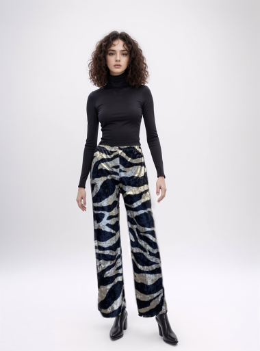 Wholesaler Joy's - Printed pants