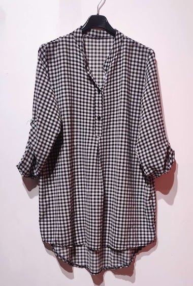 Wholesaler Go Pomelo - Chess blouse