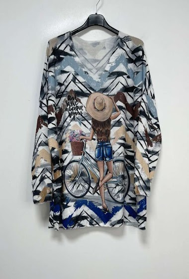 Wholesaler Go Pomelo - Printed sweater