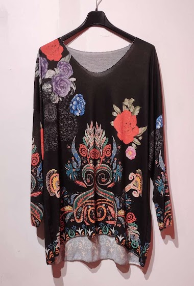 Wholesaler Go Pomelo - Printed sweater Tess