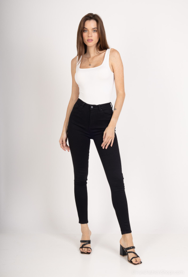 Grossiste Goodies - Pantalon skinny taille haute