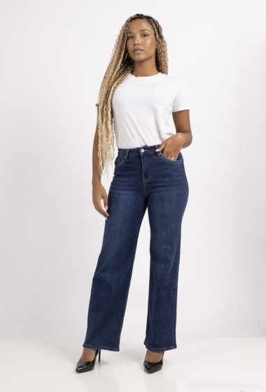 Grossiste Goodies - wide leg push up stretch jean