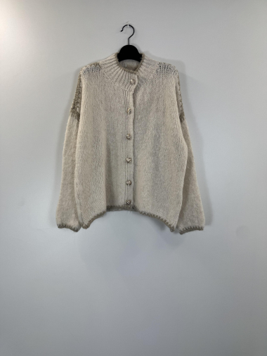 Großhändler HD Diffusion - Strickjacke aus Wolle