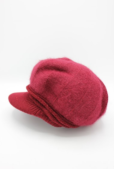 Grossiste Hologramme Paris - Casquette Femme Angora mélangée