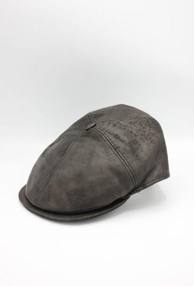 Großhändler Hologramme Paris - Italian Newsboy Cap in real leather