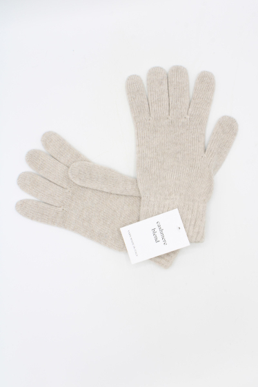 Wholesaler Hologramme Paris - Italian Cashmere Gloves – 107755