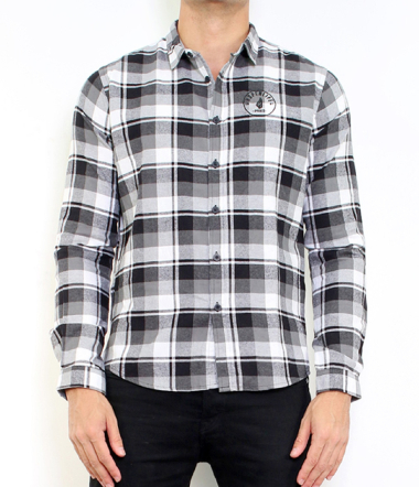 Wholesaler Hopenlife - NATIVE long-sleeved checked shirt