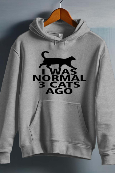 Mayorista I.A.L.D FRANCE - Hace 3 gatos - Sudadera con capucha niña