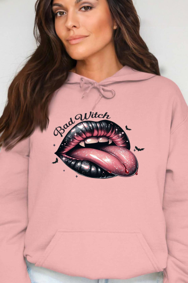 Grossiste I.A.L.D FRANCE - Bad witch - Sweat Capuche Femme