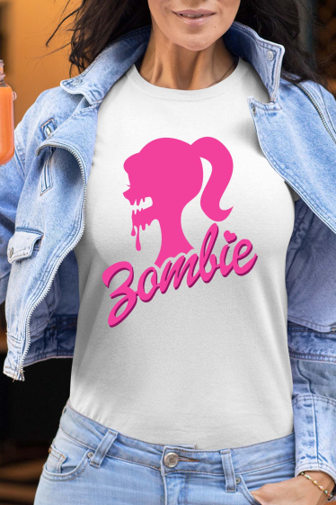 Grossiste I.A.L.D FRANCE - barbie Zombie - Tshirt Femme