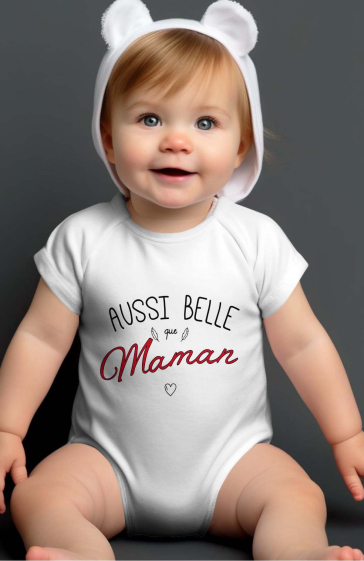 Wholesaler I.A.L.D FRANCE - Baby Girl  Bodysuit | aussi belle que maman