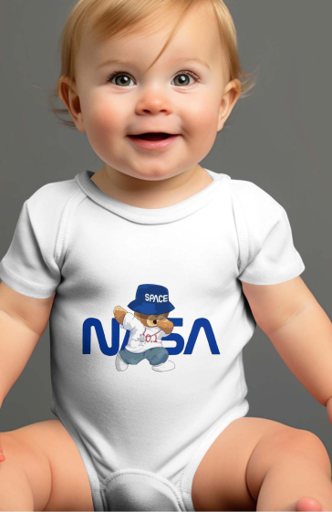 Grossiste I.A.L.D FRANCE - Body bébé  Garçon | Bear Nasa