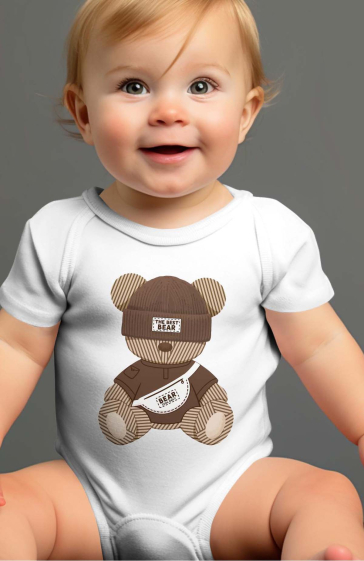 Wholesaler I.A.L.D FRANCE - Baby Boy Bodysuit | Best bear bébé