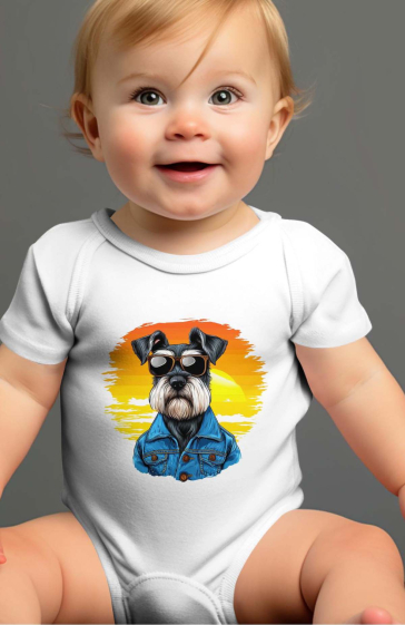 Wholesaler I.A.L.D FRANCE - Baby Boy Bodysuit | dog bo gosse