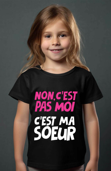 Wholesaler I.A.L.D FRANCE - C ma soeur Girl - Girl's tee