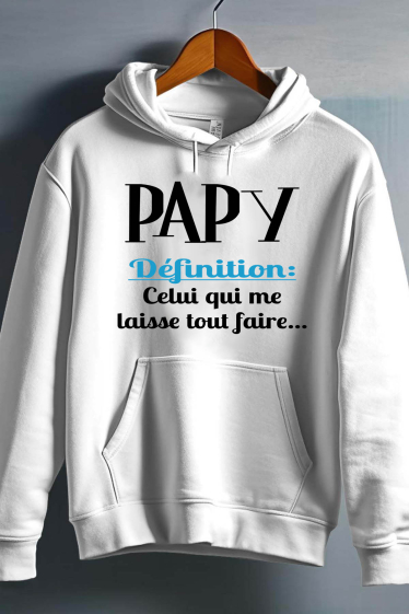 Grossiste I.A.L.D FRANCE - def PAPY - Sweat capuche Fille