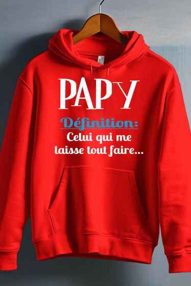 Grossiste I.A.L.D FRANCE - def PAPY - Sweat capuche Garçon