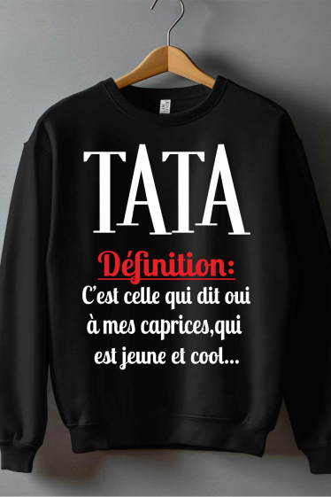 Grossiste I.A.L.D FRANCE - def tata - Sweat Col Rond Garçon