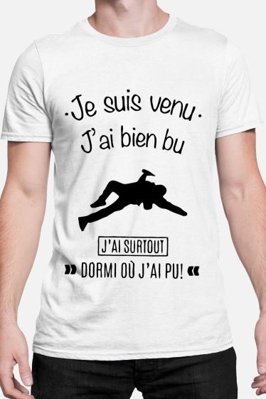 Wholesaler I.A.L.D FRANCE - Dormi où - Men's T-shirt